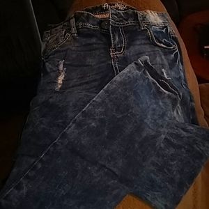 Straight leg jeans. Size 5